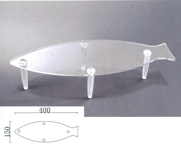 TF-003 魚型有機(jī)玻璃展臺(tái)